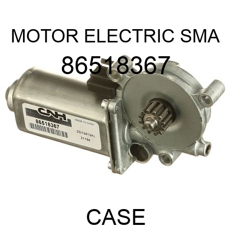 MOTOR, ELECTRIC, SMA 86518367