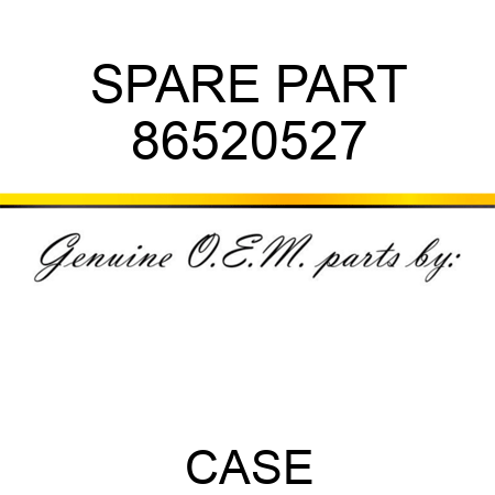 SPARE PART 86520527