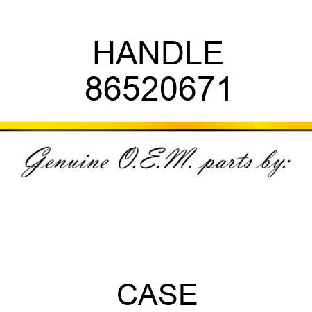 HANDLE 86520671