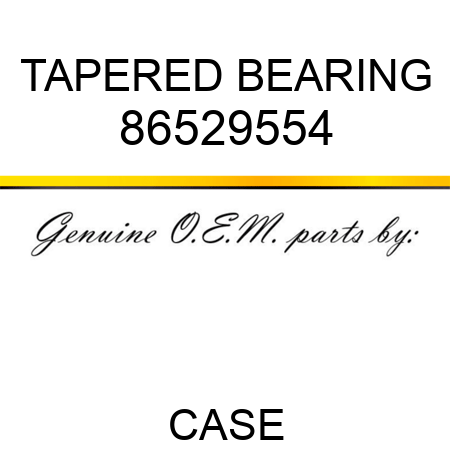 TAPERED BEARING 86529554
