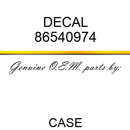 DECAL 86540974