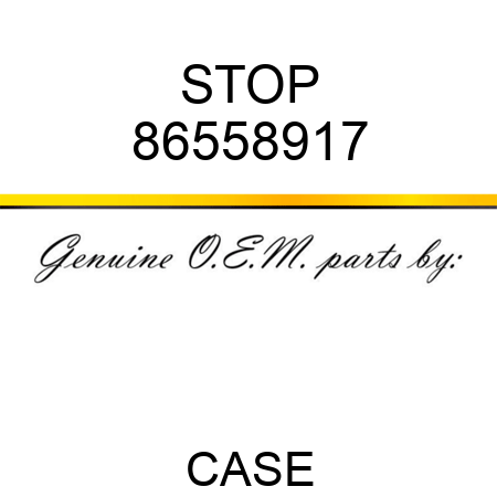 STOP 86558917