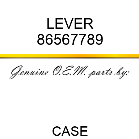 LEVER 86567789