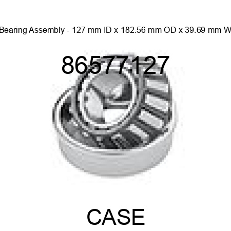 Bearing Assembly - 127 mm ID x 182.56 mm OD x 39.69 mm W 86577127