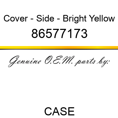Cover - Side - Bright Yellow 86577173