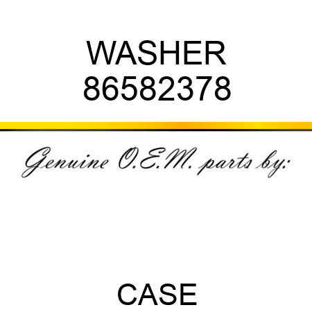 WASHER 86582378