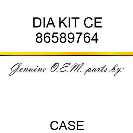 DIA KIT CE 86589764