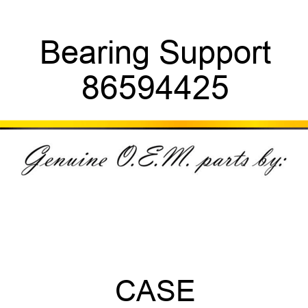 Bearing Support 86594425