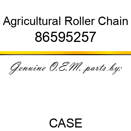 Agricultural Roller Chain 86595257