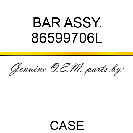 BAR ASSY. 86599706L