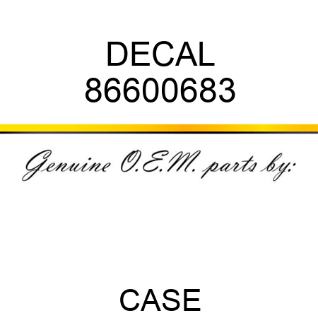 DECAL 86600683