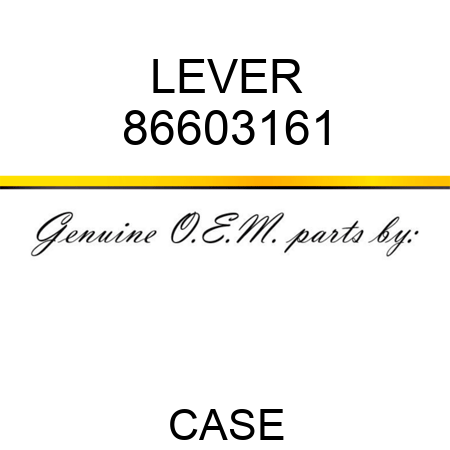 LEVER 86603161