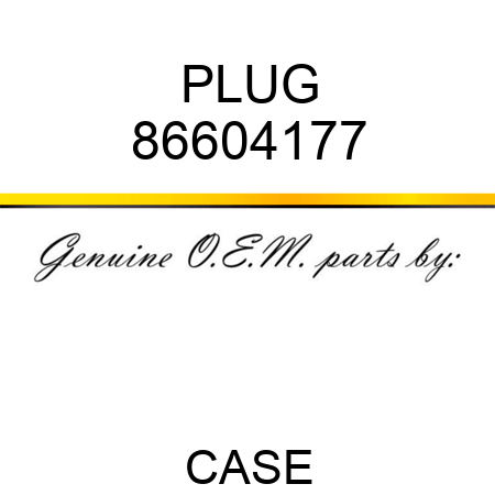 PLUG 86604177