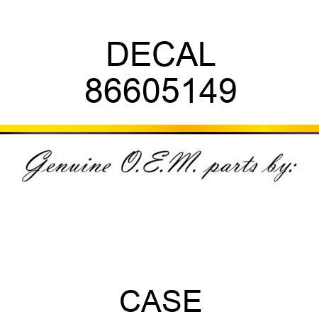 DECAL 86605149