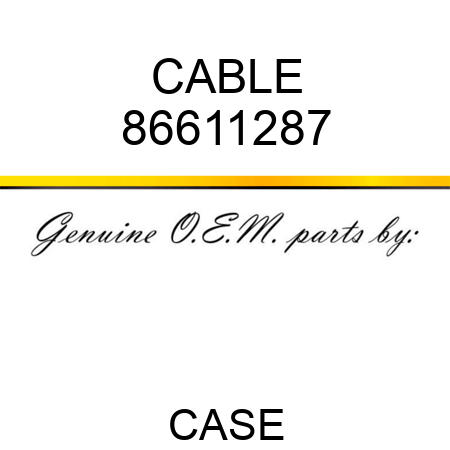 CABLE 86611287