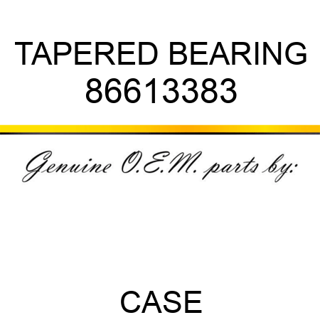 TAPERED BEARING 86613383