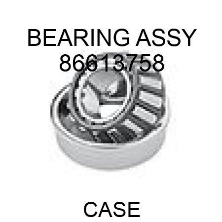 BEARING ASSY 86613758