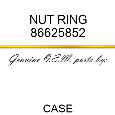 NUT, RING 86625852