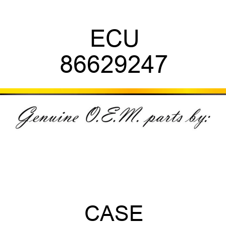 ECU 86629247