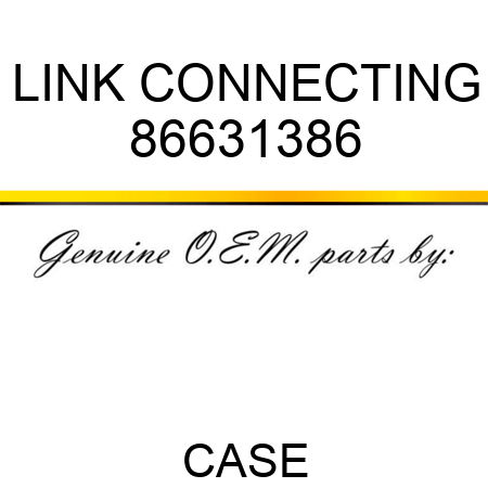 LINK, CONNECTING 86631386