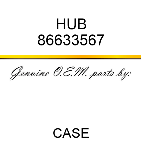 HUB 86633567