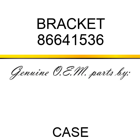 BRACKET 86641536