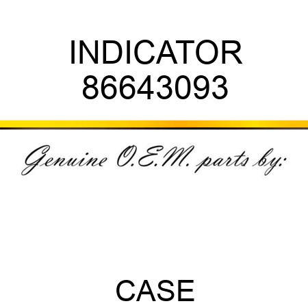 INDICATOR 86643093
