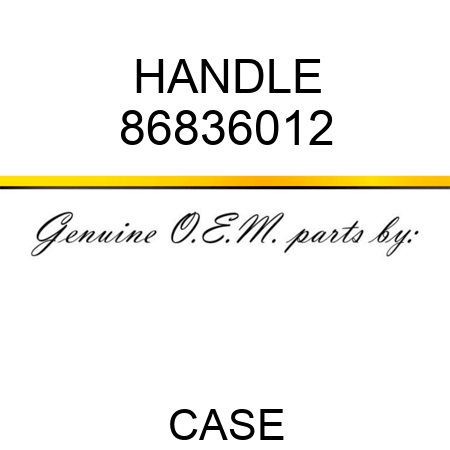 HANDLE 86836012