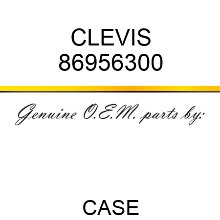 CLEVIS 86956300
