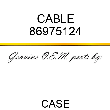 CABLE 86975124
