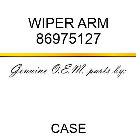 WIPER ARM 86975127