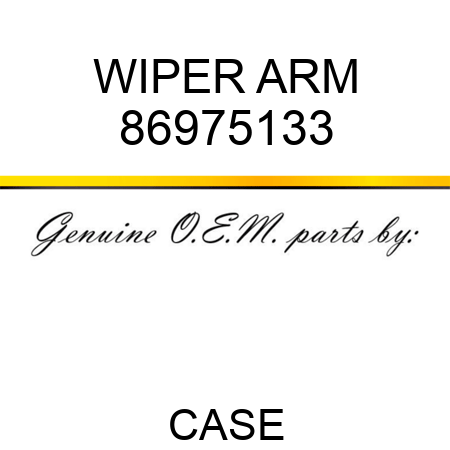 WIPER ARM 86975133