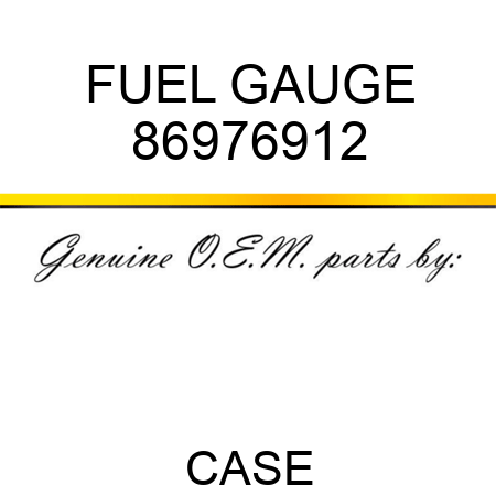 FUEL GAUGE 86976912