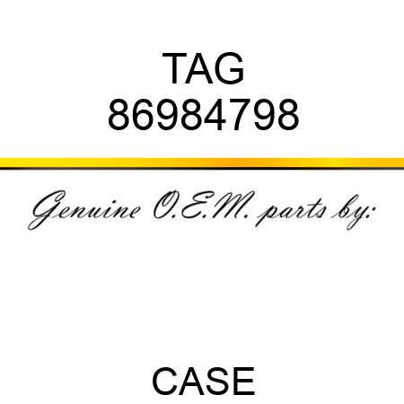 TAG 86984798