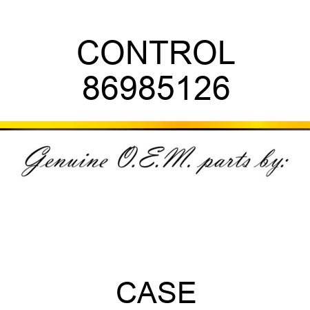 CONTROL 86985126
