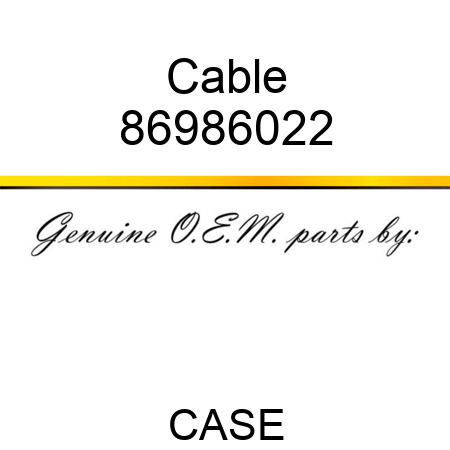 Cable 86986022