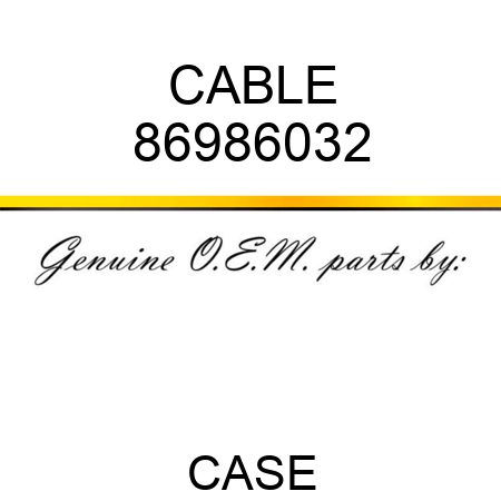 CABLE 86986032