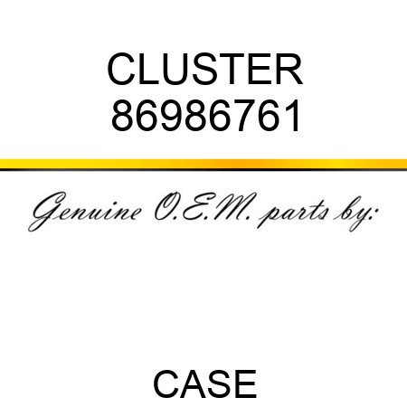 CLUSTER 86986761