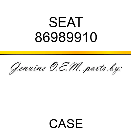 SEAT 86989910