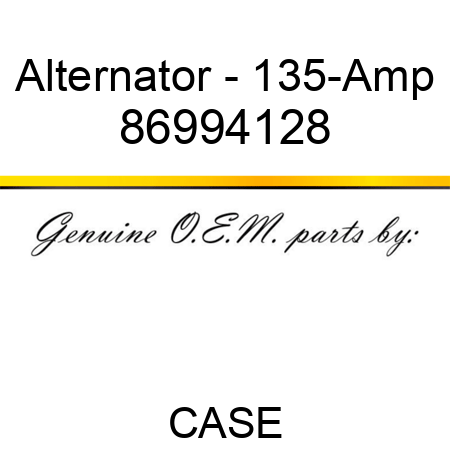 Alternator - 135-Amp 86994128