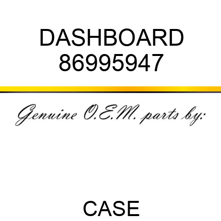 DASHBOARD 86995947