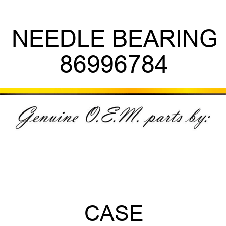 NEEDLE BEARING 86996784