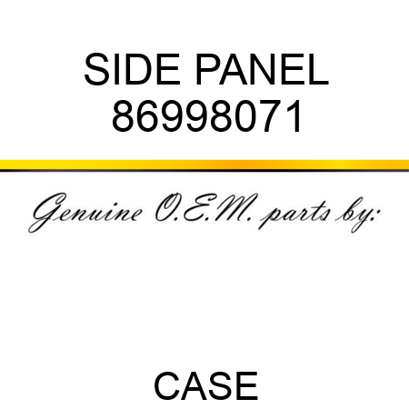 SIDE PANEL 86998071