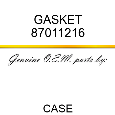 GASKET 87011216