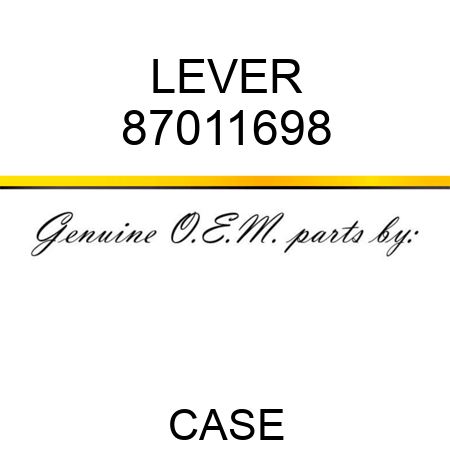 LEVER 87011698