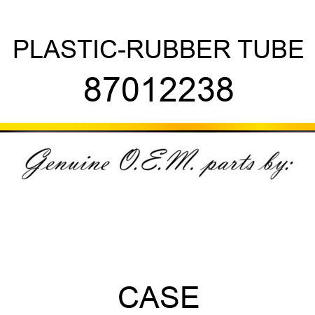 PLASTIC-RUBBER TUBE 87012238