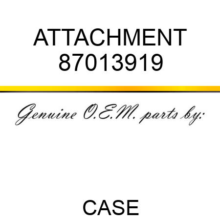 ATTACHMENT 87013919