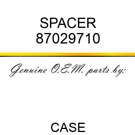 SPACER 87029710