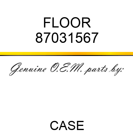 FLOOR 87031567