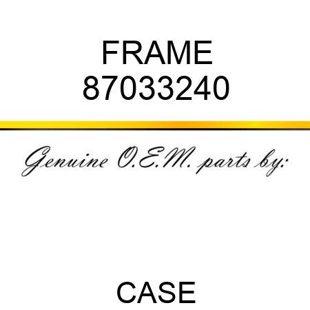 FRAME 87033240